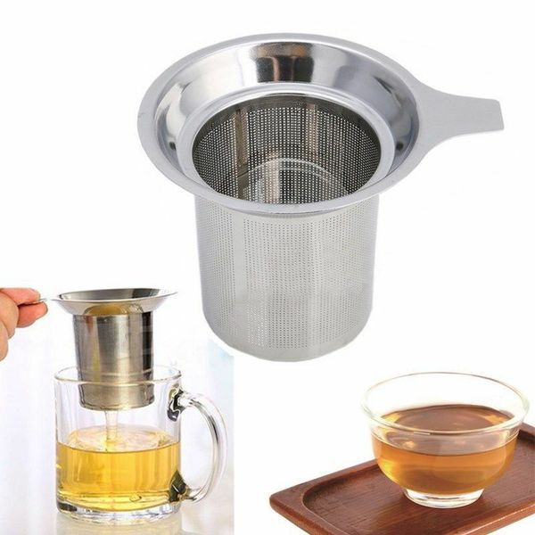 reusable stainless steel mesh tea infuser tea strainer teapot tea leaf spice filter drinkware kitchen accessories mma2769
reusable stainless steel mesh tea infuser tea strainer teapot tea leaf spice filter drinkware kitchen accessories mma2769