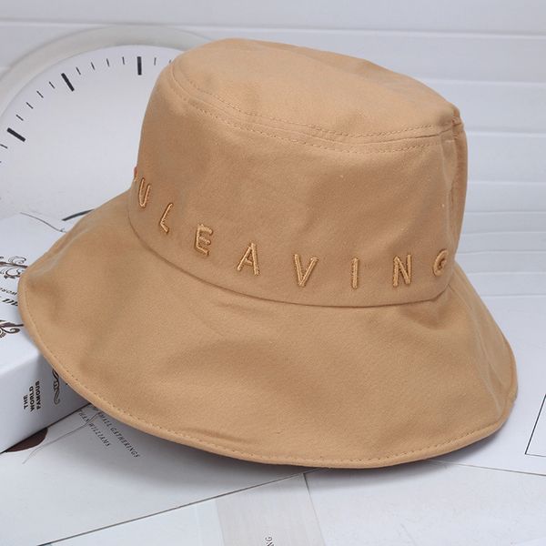 new bucket hats cotton letter embroidered foldable fisherman's hat outdoor sunshade decoration street charm unisex
new bucket hats cotton letter embroidered foldable fisherman's hat outdoor sunshade decoration street charm unisex