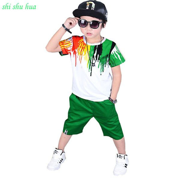 baby boy clothes summer season kids short sleeve t-shirt+cropped pants rainbow print fashion sports suit 3-12 y children's wear y190518, White
baby boy clothes summer season kids short sleeve t-shirt+cropped pants rainbow print fashion sports suit 3-12 y children's wear y190518, White