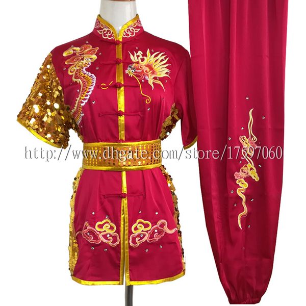 chinese wushu uniform kungfu clothes taolu costume martial arts outfit competition garment routine kimono for men women boy girl kids, Black;red
chinese wushu uniform kungfu clothes taolu costume martial arts outfit competition garment routine kimono for men women boy girl kids, Black;red