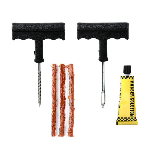 1set portable useful new motorcycle/car tubeless tyre puncture repair kit tool tire plug auto 3 strip emergency hand tool
1set portable useful new motorcycle/car tubeless tyre puncture repair kit tool tire plug auto 3 strip emergency hand tool