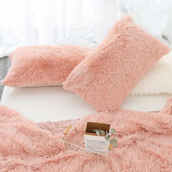 50x70cm plush pillow case winter warm long fluffy sleeping pillowcase home bed cushion pillow cover y200104
50x70cm plush pillow case winter warm long fluffy sleeping pillowcase home bed cushion pillow cover y200104