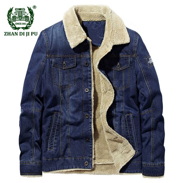 england style 2019 winter men fashion casual fleece warm cowboy jacket coat man spring denim blue button jackets coats outerwear, Black;brown
england style 2019 winter men fashion casual fleece warm cowboy jacket coat man spring denim blue button jackets coats outerwear, Black;brown