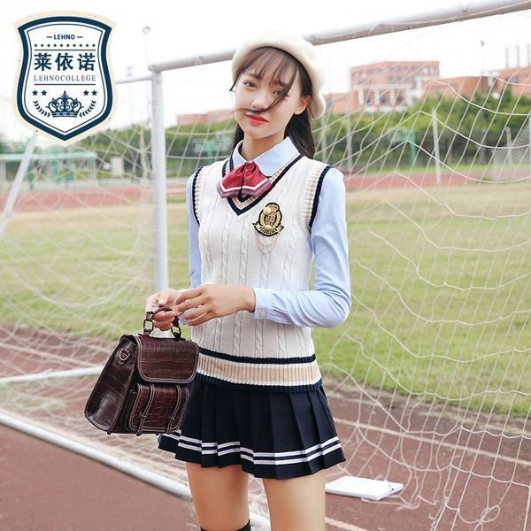 студенты средней школы british равномерное костюм для девушки аниме school uniform косплей, White
студенты средней школы british равномерное костюм для девушки аниме school uniform косплей, White