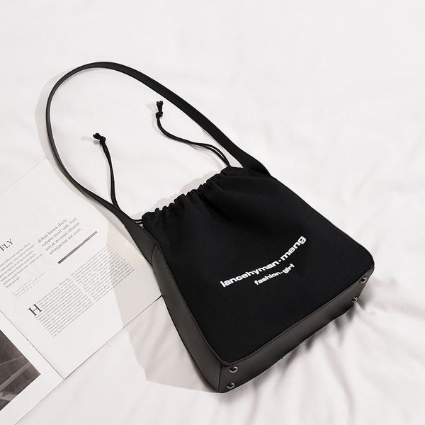women canvas cotton bag casual drawstring handbag ladies crossbody shoulder bag korean style middle youth shopping
women canvas cotton bag casual drawstring handbag ladies crossbody shoulder bag korean style middle youth shopping