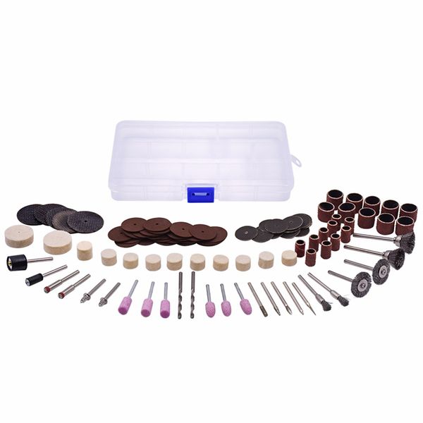 119/141pcs abrasive tools accessories wood metal engraving electric rotary tool grinder polisher cutter with case
119/141pcs abrasive tools accessories wood metal engraving electric rotary tool grinder polisher cutter with case