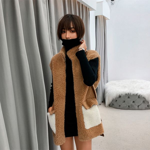 adohon women vest jacket winter 2019 long warm waistcoat plus size mujer coat for girls zippers, Black;white
adohon women vest jacket winter 2019 long warm waistcoat plus size mujer coat for girls zippers, Black;white