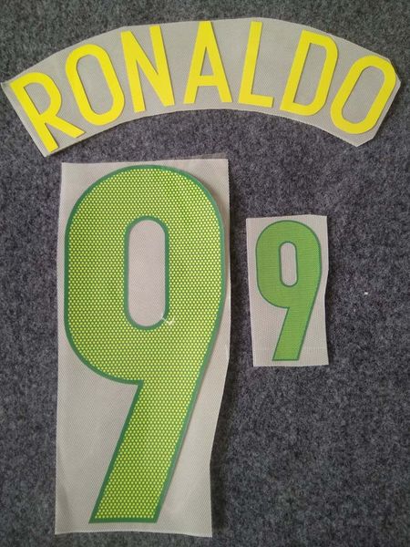 2004 Бразилия дома зеленая печать ретро футбол nameset RONALDO KAKA 'футболист горячего тисн
2004 Бразилия дома зеленая печать ретро футбол nameset RONALDO KAKA 'футболист горячего тисн