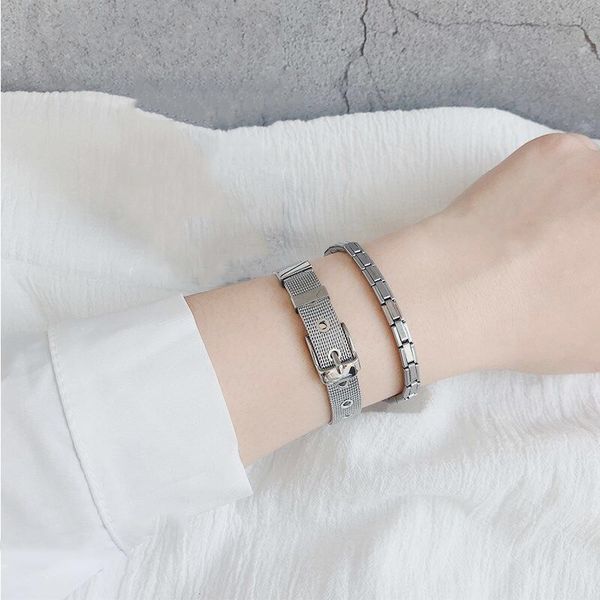 new personalized stainless steel adjustable bangle women slide mesh bracelet silver wristands male bileklik pulseira jewelry, Black
new personalized stainless steel adjustable bangle women slide mesh bracelet silver wristands male bileklik pulseira jewelry, Black