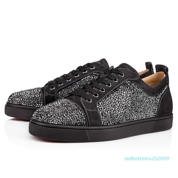 2018 fashion men casual shoes rhinestone stud sneakers male party red bottom men black leather sneakers red sole glitter party shoe r9
2018 fashion men casual shoes rhinestone stud sneakers male party red bottom men black leather sneakers red sole glitter party shoe r9