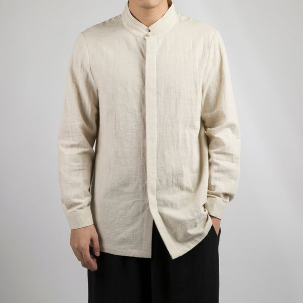 mixcubic 2019 spring summer chinese style breathable stand up collar linen shirts men navy casual washing linen shirts men,-4xl, White;black
mixcubic 2019 spring summer chinese style breathable stand up collar linen shirts men navy casual washing linen shirts men,-4xl, White;black