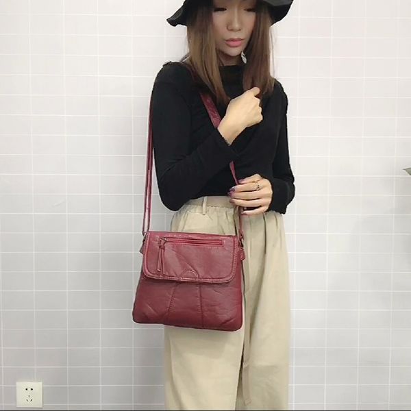 black small women messenger bag soft washed pu leather crossbody bag female handbag purses
black small women messenger bag soft washed pu leather crossbody bag female handbag purses