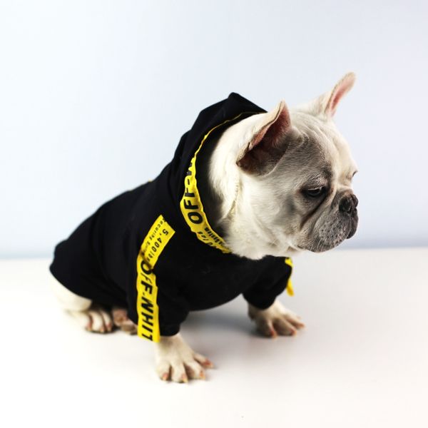 Tide de igner dog clothe with hat yellow letter pet hoodie cute cat dog hirt teddy bulldog chnauzer clothe
Tide de igner dog clothe with hat yellow letter pet hoodie cute cat dog hirt teddy bulldog chnauzer clothe