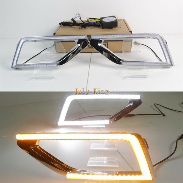july king led daytime running lights case for volkswagen atlas teramont 2018+, led front bumper drl with yellow turn signals, 1:1
july king led daytime running lights case for volkswagen atlas teramont 2018+, led front bumper drl with yellow turn signals, 1:1