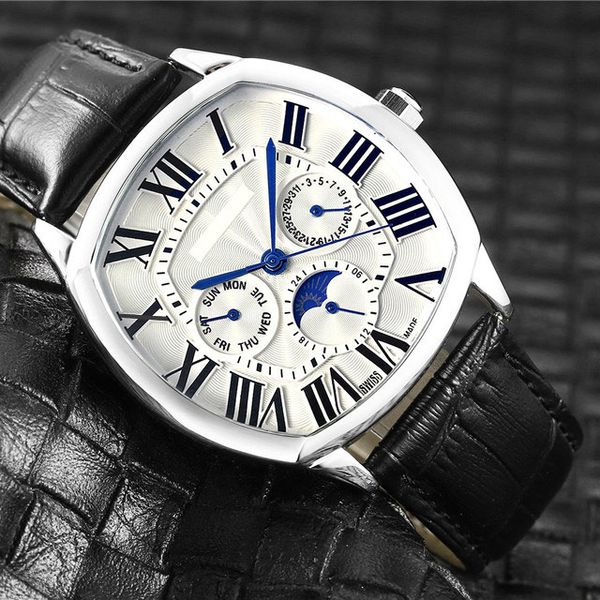 high phase dial watches watch all dials work for fashion 42mm strap moon quality wrist gift leather dropshipping valentine mens men aobjv, Slivery;brown
high phase dial watches watch all dials work for fashion 42mm strap moon quality wrist gift leather dropshipping valentine mens men aobjv, Slivery;brown