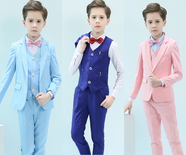 handsome one button notch lapel kid complete designer handsome sky blue boy wedding suit boys' attire (jacket+pants+tie+vest, Black
handsome one button notch lapel kid complete designer handsome sky blue boy wedding suit boys' attire (jacket+pants+tie+vest, Black