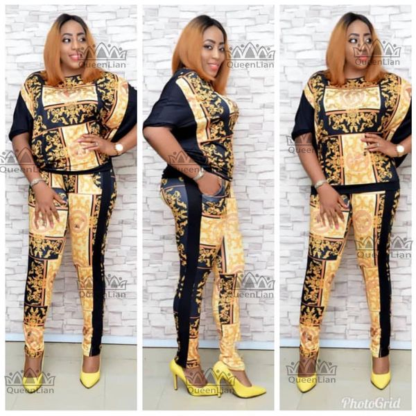 2019 african dashiki new dashiki fashion suit (and trousers) super elastic party plus size for lady tzbf05#, Red
2019 african dashiki new dashiki fashion suit (and trousers) super elastic party plus size for lady tzbf05#, Red