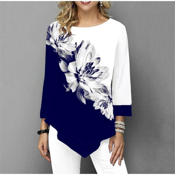 women's plus size 5xl print flower shirts blouses casual thin gradient patchwork blouse female 2020 new spring lady loose shirt, White
women's plus size 5xl print flower shirts blouses casual thin gradient patchwork blouse female 2020 new spring lady loose shirt, White