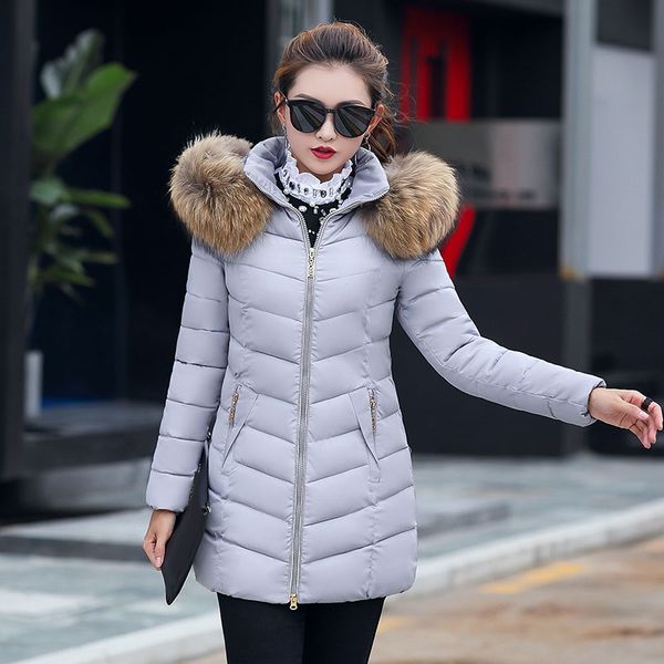 women parkas winter warm hooded zipper slim coat outwear pocket winter warm casual vintage ladies overcoat, Black
women parkas winter warm hooded zipper slim coat outwear pocket winter warm casual vintage ladies overcoat, Black