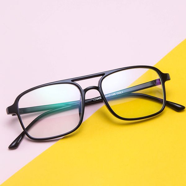 wholesale-new korean flat mirror fashion double beam glasses frame rbox glasses frame can match myopia, Black
wholesale-new korean flat mirror fashion double beam glasses frame rbox glasses frame can match myopia, Black