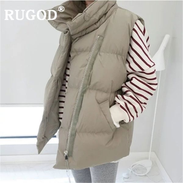 women's vests rugod 2021 winter down vest mandarin collar cotton sleeveless zipper casual warm jacket fashion femme female, Black;white
women's vests rugod 2021 winter down vest mandarin collar cotton sleeveless zipper casual warm jacket fashion femme female, Black;white