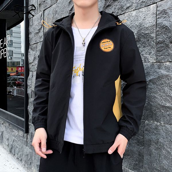autumn jacket men new brand spring casual fashion zipper hooded jackets overcoat mens winderbreaker coats leisure street wear, Black;brown
autumn jacket men new brand spring casual fashion zipper hooded jackets overcoat mens winderbreaker coats leisure street wear, Black;brown