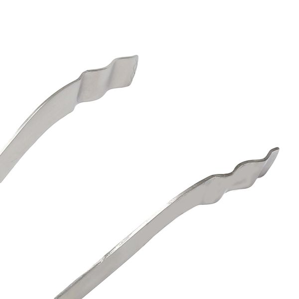kitchen 304 stainless steel bbq tongs barbecue fried steak pizza food clip fish meat bread clamp grill accessories