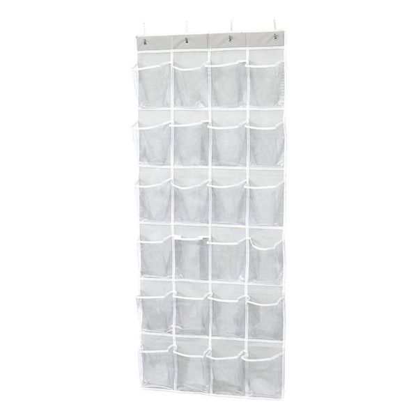 4 hook 24 grid transparent door storage bag hanging bag non-woven six-layer shoe storage pvc
4 hook 24 grid transparent door storage bag hanging bag non-woven six-layer shoe storage pvc