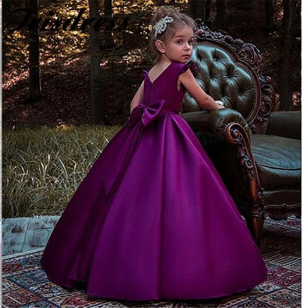 beautiful a-line flower girl dresses for weddings 2020 elegant purple satin flowers girls first holy communion dress customize, Red;yellow
beautiful a-line flower girl dresses for weddings 2020 elegant purple satin flowers girls first holy communion dress customize, Red;yellow