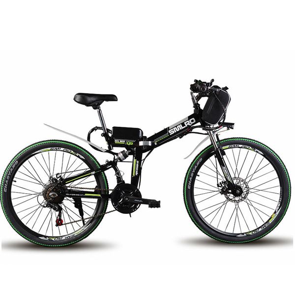 26 electric bicycle 48v500w motor electric mountain bike lithium battery smart lcd ebike assist pas bicycle range 60km 40km/h, Silver;blue
26 electric bicycle 48v500w motor electric mountain bike lithium battery smart lcd ebike assist pas bicycle range 60km 40km/h, Silver;blue