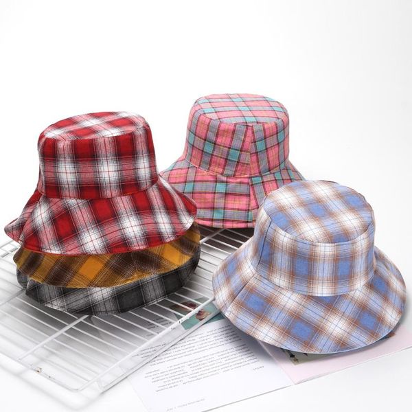 summer girl casual cotton plaid bucket hat women solid floppy large brim holiday fiserman hat reversible panama gorros
summer girl casual cotton plaid bucket hat women solid floppy large brim holiday fiserman hat reversible panama gorros