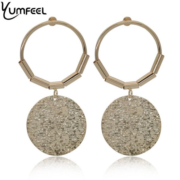 yumfeel dangle earrings round circle piercing earrings with gold lated women fashion jewelry party accessories, Golden
yumfeel dangle earrings round circle piercing earrings with gold lated women fashion jewelry party accessories, Golden