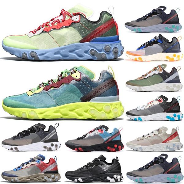 men & women react element undercover running shoes sail light bone blue chill solar anthracite black designer sports sneakers size36-45, White;red
men & women react element undercover running shoes sail light bone blue chill solar anthracite black designer sports sneakers size36-45, White;red