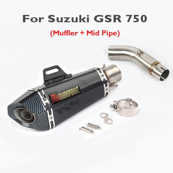 gsr 750 motorcycle exhaust tip muffler mid middle link connect tube pipe exhaust system for gsr 750 gsx-s
gsr 750 motorcycle exhaust tip muffler mid middle link connect tube pipe exhaust system for gsr 750 gsx-s