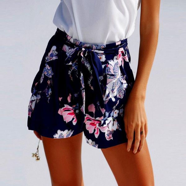 2020 women's summer shorts floral shorts women loose for women drawstring harajuku causal for feminino, White;black
2020 women's summer shorts floral shorts women loose for women drawstring harajuku causal for feminino, White;black