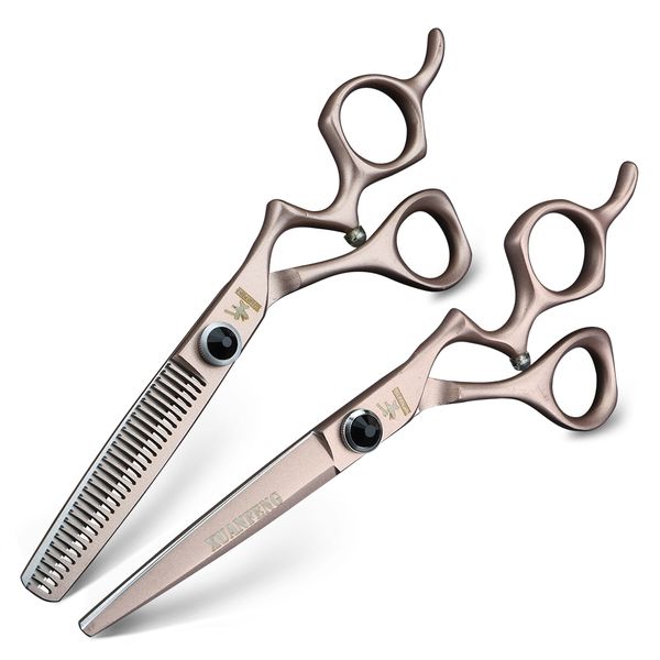 6 inch professional hairdressing scissors set japanese steel barber hair cutting scissors thinning shear with comb case
6 inch professional hairdressing scissors set japanese steel barber hair cutting scissors thinning shear with comb case