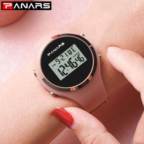 relogio feiminino digital 50m waterproof electronic sports for women fitness rubber wrist watch lady led pink c19041301, Slivery;brown
relogio feiminino digital 50m waterproof electronic sports for women fitness rubber wrist watch lady led pink c19041301, Slivery;brown