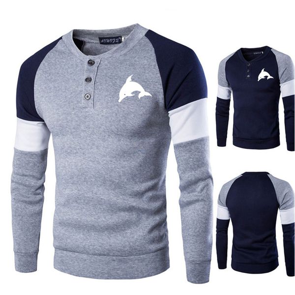 zogaa дельфин скороговорка printed мужчины свитер весна slim fit knittwear повседневный пуловер мужской o-образным вырезом с длинным рукавом, White;black
zogaa дельфин скороговорка printed мужчины свитер весна slim fit knittwear повседневный пуловер мужской o-образным вырезом с длинным рукавом, White;black