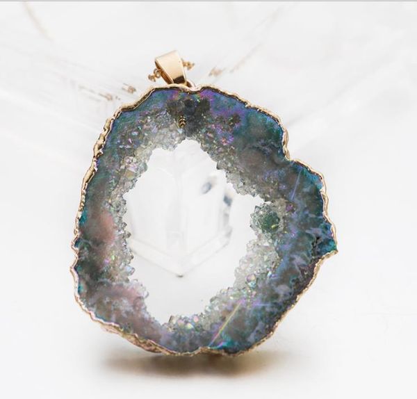 fashion fashion in europe and america natural protolith cave geometric irregular crystal bud pendant necklace necklace neck chain sweater ch, Silver
fashion fashion in europe and america natural protolith cave geometric irregular crystal bud pendant necklace necklace neck chain sweater ch, Silver