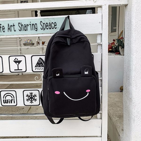 casual wild backpack female simple large capacity canvas school bag fashion youth literary school bag
casual wild backpack female simple large capacity canvas school bag fashion youth literary school bag