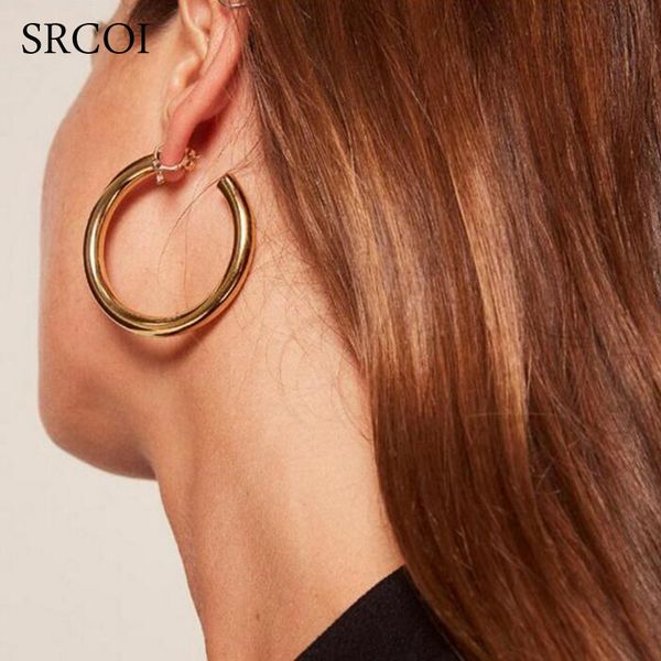 srcoi exaggerate metal tube round hoop earing large circle siver gold color huggie earrings women hiphop jewelry bijoux brincos, Golden;silver
srcoi exaggerate metal tube round hoop earing large circle siver gold color huggie earrings women hiphop jewelry bijoux brincos, Golden;silver