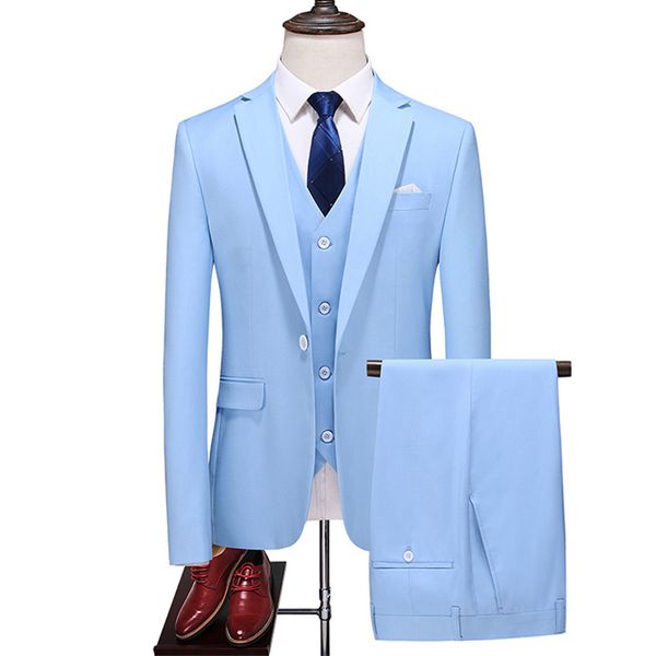 2020 sky blue coat последние pant дизайн красавцы костюм пром tuxedo тонкий fit 3 шт groom костюмы на заказ blazer terno мужчина для, White;black
2020 sky blue coat последние pant дизайн красавцы костюм пром tuxedo тонкий fit 3 шт groom костюмы на заказ blazer terno мужчина для, White;black