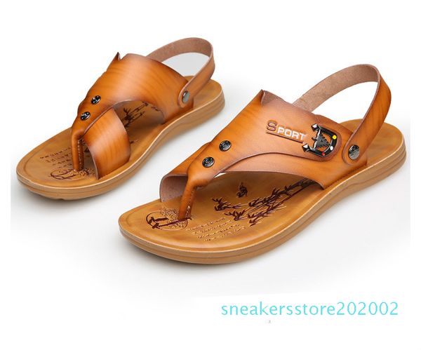 100% genuine leather sandals 2018 summer new male breathable antiskid beach shoes special charm men shoes large code 38--44 s02, Black
100% genuine leather sandals 2018 summer new male breathable antiskid beach shoes special charm men shoes large code 38--44 s02, Black