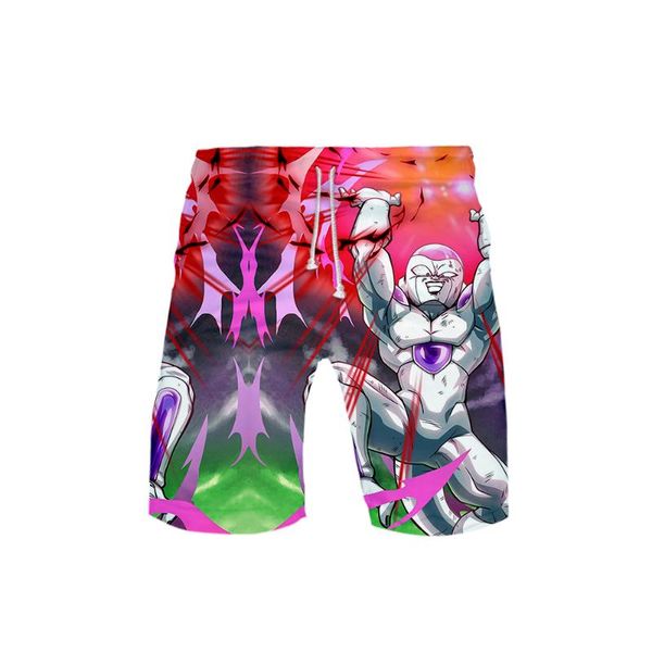3d printed beach shorts men high-quality fashion streetwear shorts anime casual summer wear, White;black 
3d printed beach shorts men high-quality fashion streetwear shorts anime casual summer wear, White;black
