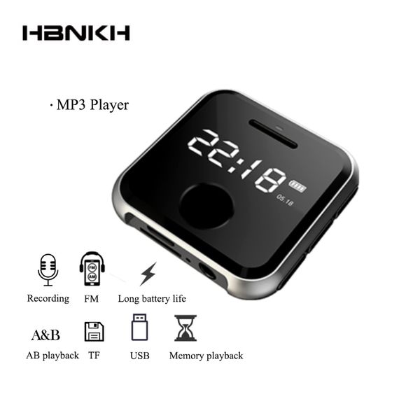 hbnkh metal mini mp3 player hifi fm radio build in speaker voice recorder mp3 player tf card sports portable 8g with watch band
hbnkh metal mini mp3 player hifi fm radio build in speaker voice recorder mp3 player tf card sports portable 8g with watch band