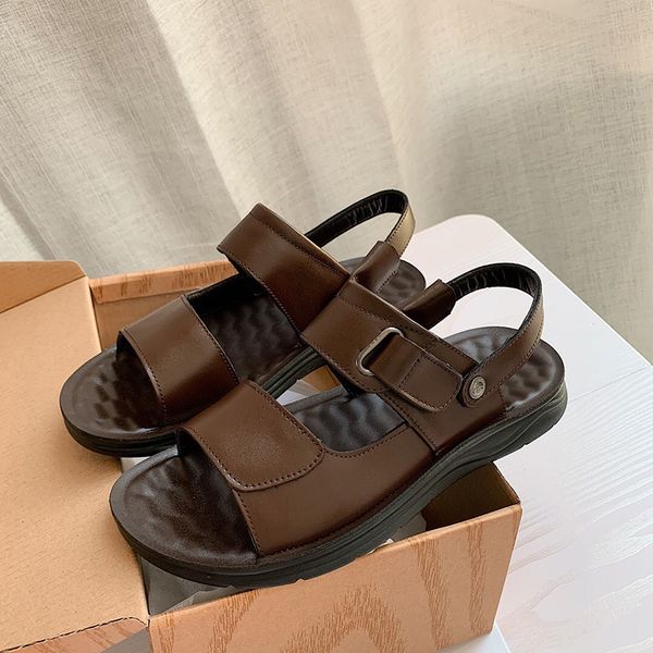 men sandals summer genuine leather roman sandals mens casual shoes beach flip flops men fashion outdoor slippers shoes nanlx23, Black
men sandals summer genuine leather roman sandals mens casual shoes beach flip flops men fashion outdoor slippers shoes nanlx23, Black
