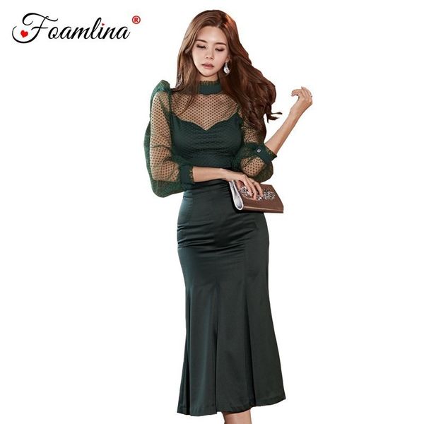 foamlina women two pieces sets polka dot print perspective mesh long sleeve crop + high waist ruffles midi skirt suits, Gray
foamlina women two pieces sets polka dot print perspective mesh long sleeve crop + high waist ruffles midi skirt suits, Gray