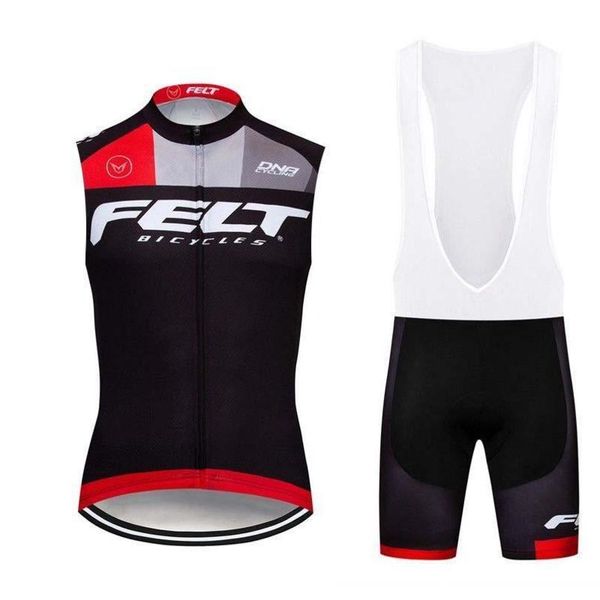2020 team felt cycling sleeveless jersey vest bib shorts sets summer quick dry men bicycle wear culotte mtb riding clothing 2428l, Black;red
2020 team felt cycling sleeveless jersey vest bib shorts sets summer quick dry men bicycle wear culotte mtb riding clothing 2428l, Black;red