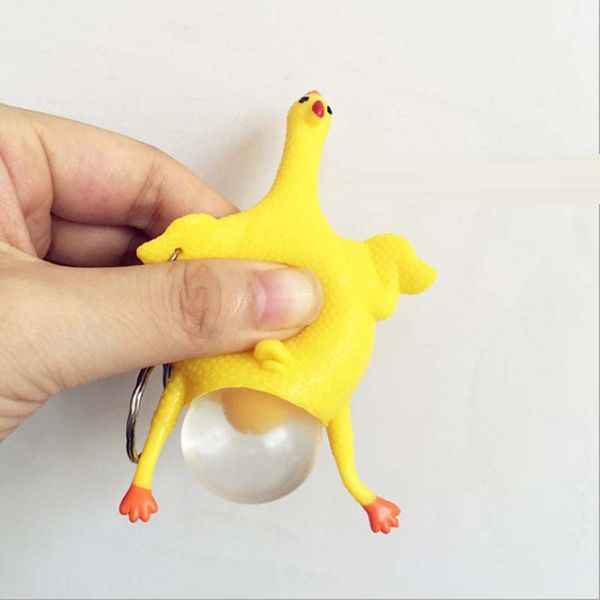 creative funny spoof tricky chicken keychain egg laying hens crowded stress ball car keyrings for decompression key gift, Slivery;golden
creative funny spoof tricky chicken keychain egg laying hens crowded stress ball car keyrings for decompression key gift, Slivery;golden