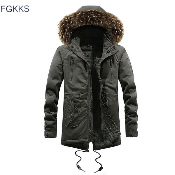 fgkks thick warm men parka 2018 winter man jackets coats hooded stand collar fashion slim outwear parka coat male, Black
fgkks thick warm men parka 2018 winter man jackets coats hooded stand collar fashion slim outwear parka coat male, Black